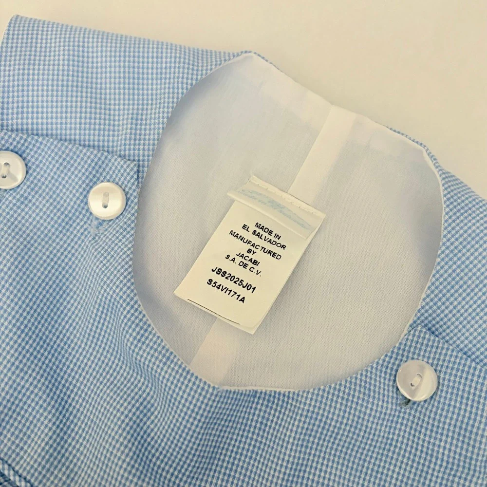 NWT!! EDGEHILL COLLECTION Smocked Bunny Gingham Plaid Romper Blue 12‎ Months
